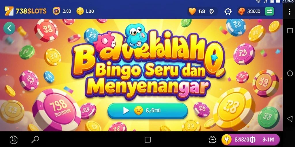 Gameplay seru 738SLOTS dengan desain yang memikat di layar.