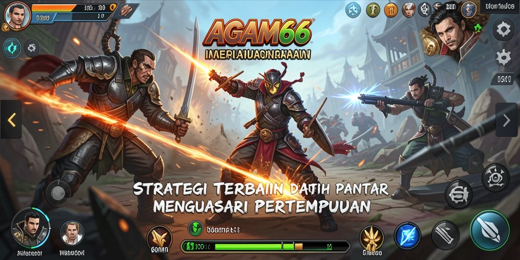 Tampilan menakjubkan dari gameplay strategi AGAM66.