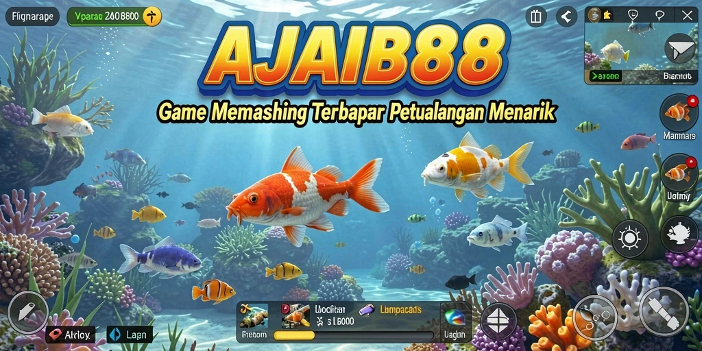 Tangkapan ikan besar dalam permainan AJAIB88 yang menyenangkan.