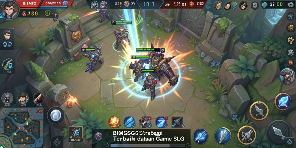 Tampilan gameplay seru dalam BIGMSG dengan strategi mendalam.