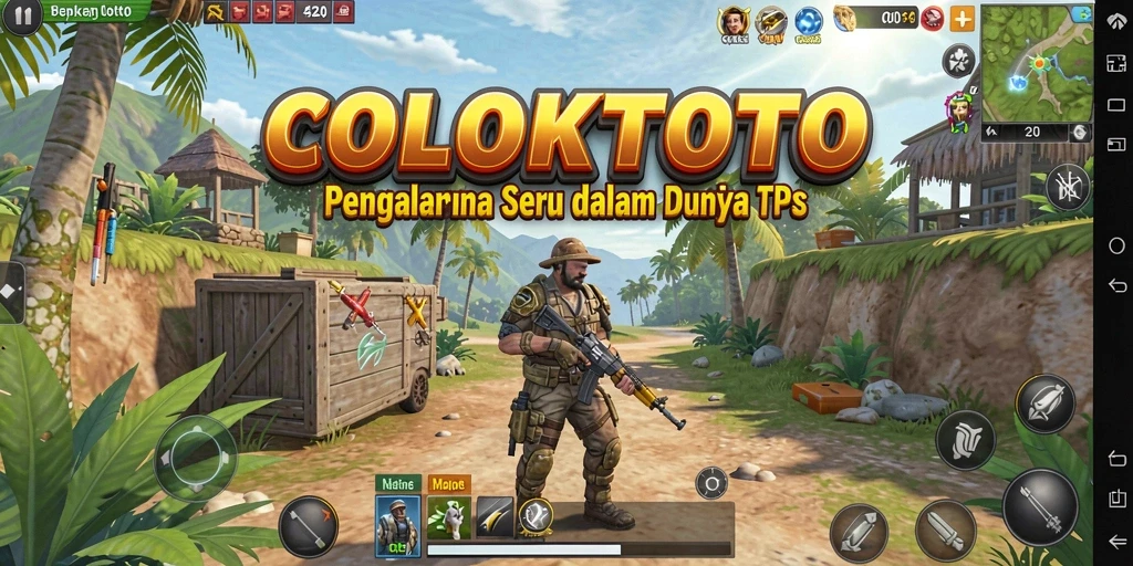 Tampilan gameplay seru dan menegangkan dalam COLOKTOTO.