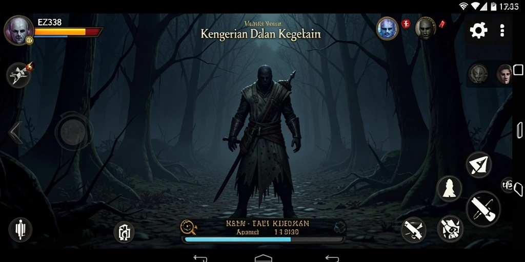 Gameplay menyeramkan EZ338 dengan suasana Horror kental.