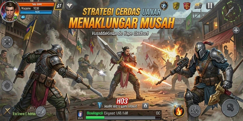 Tampilan gameplay H03 yang menegangkan dan menarik.