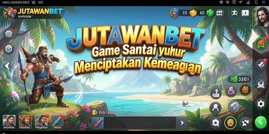 Tampilan gameplay JUTAWANBET yang mengasyikkan dan penuh warna.