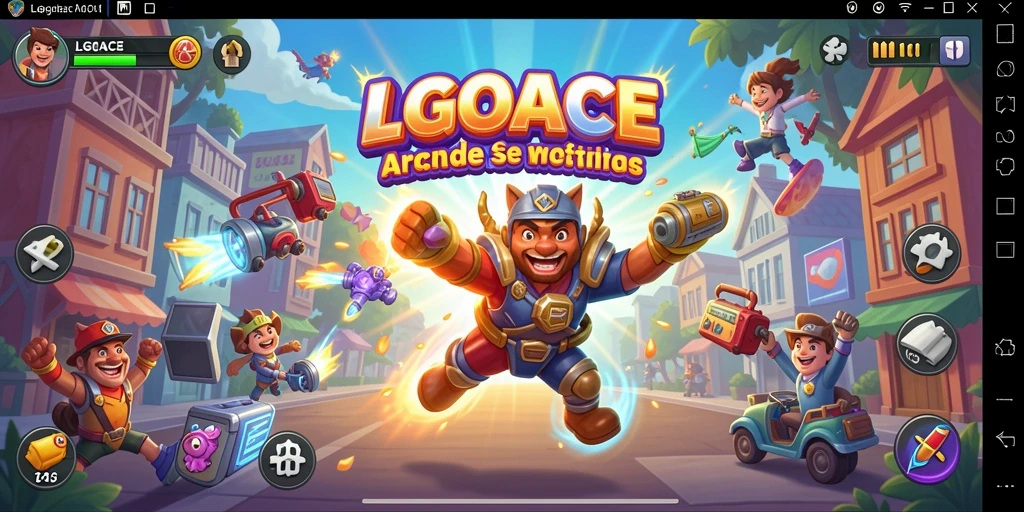 Gameplay seru dari LGOACE yang membuat ketagihan.