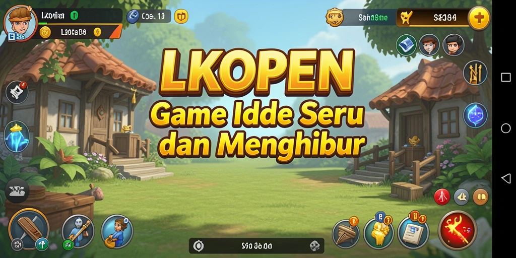 Tampilan gameplay LKOPEN yang menarik dan penuh warna.