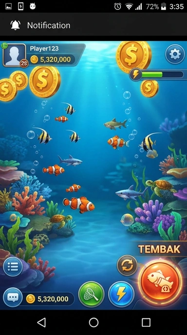 Gambar tampilan beranda baru01 dengan berbagai kategori aplikasi yang menarik.